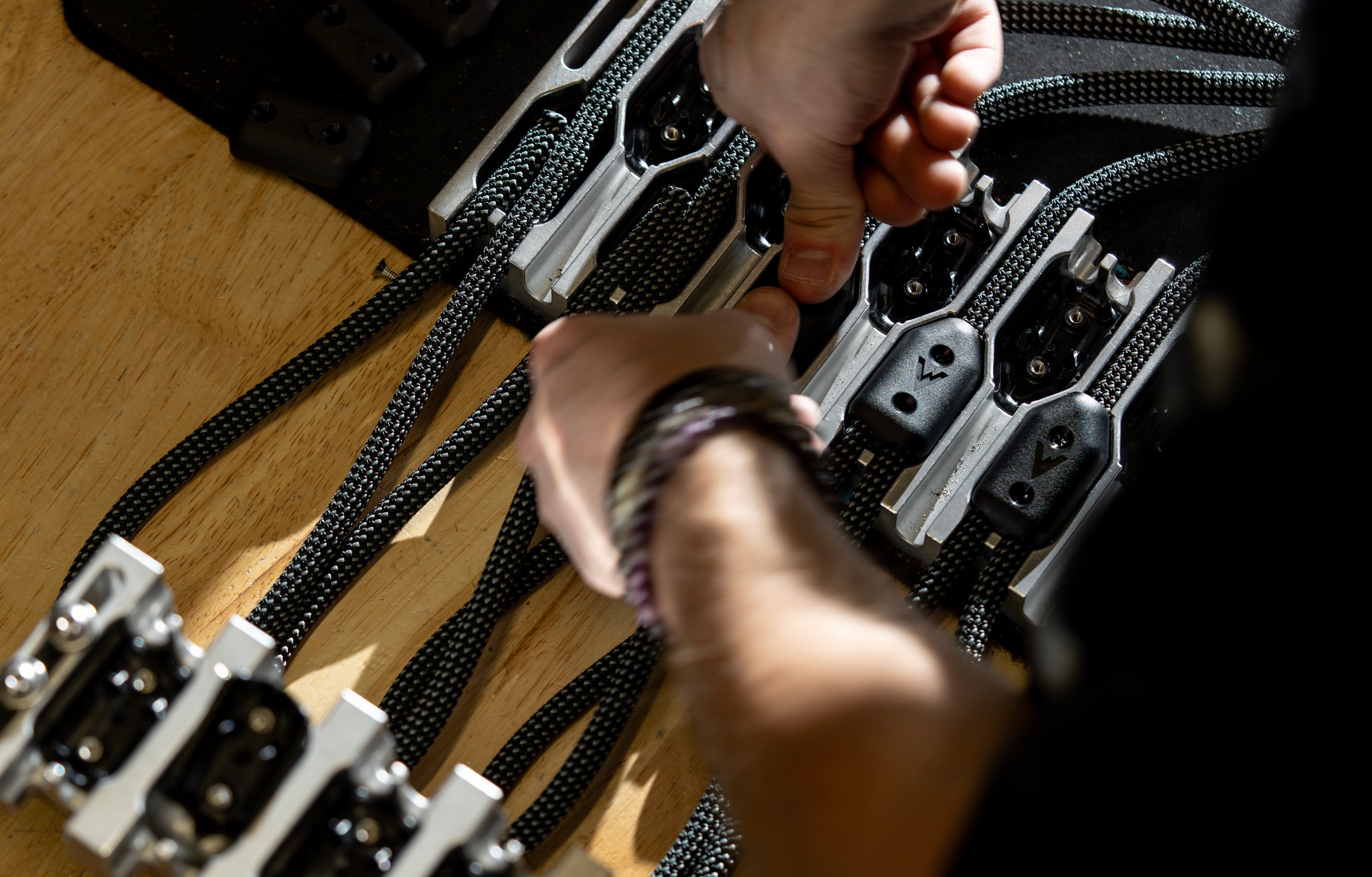 atlas pet company homepage hero - lifetime leash assembly handmade in colorado