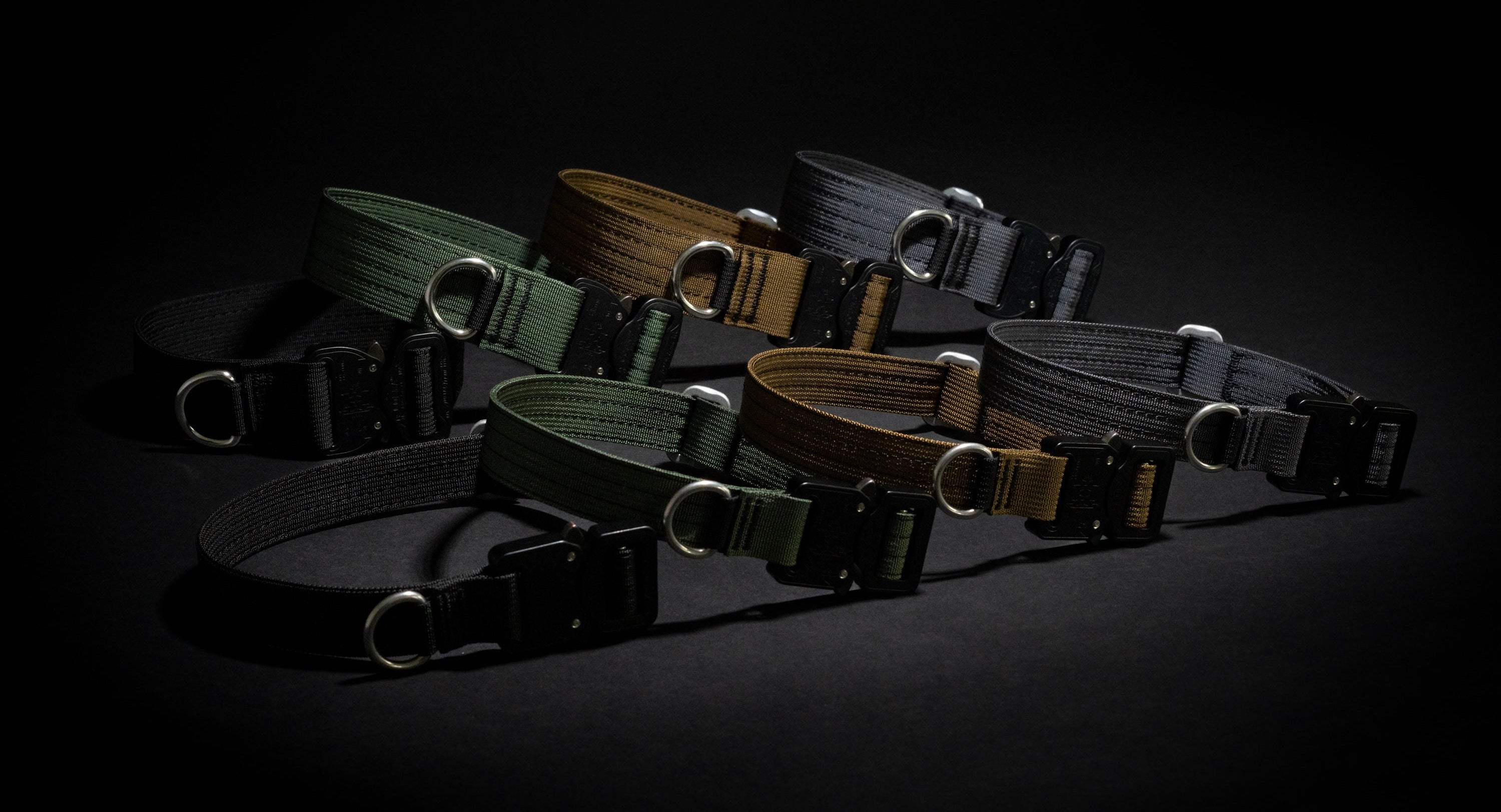 atlas pet company lifetime pro collar in all color and size options, tactical dog collar made in america with lifeitme warranty