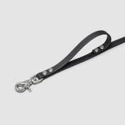 atlas pet company lifetime air leash biothane waterproof dog leash handmade in golden colorado with lifetime warranty --obsidian