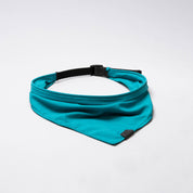 lifetime bandana for active dogs handmade in colorado by atlas pet company --teal