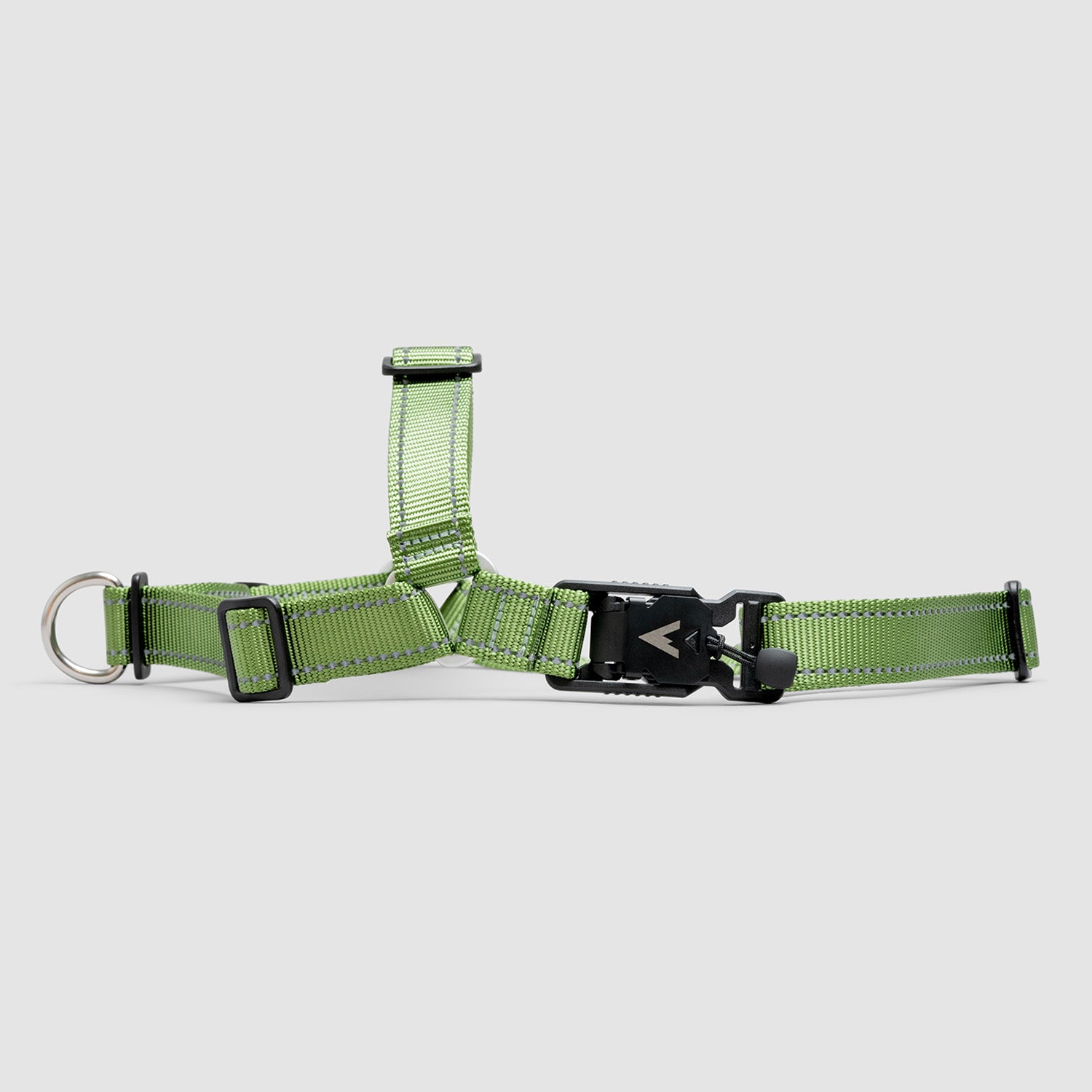 atlas pet company lifetime harness no pull harness with lifetime warranty for active dogs handmade in colorado --moss